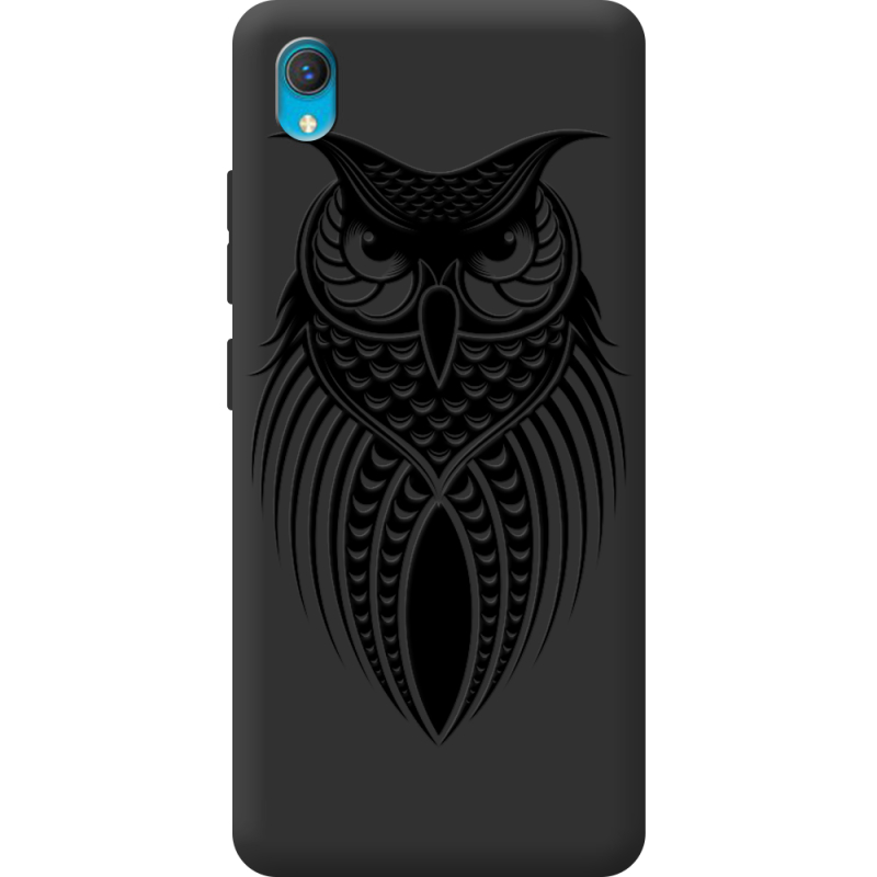 Черный чехол BoxFace Vivo Y1S Owl