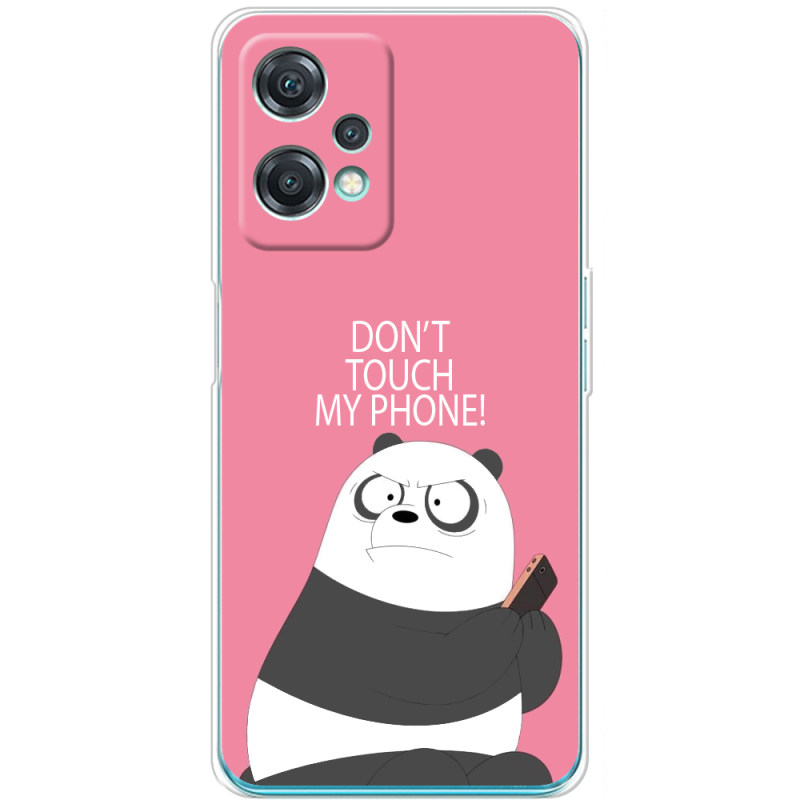 Чехол BoxFace OnePlus Nord CE 2 Lite 5G Dont Touch My Phone Panda