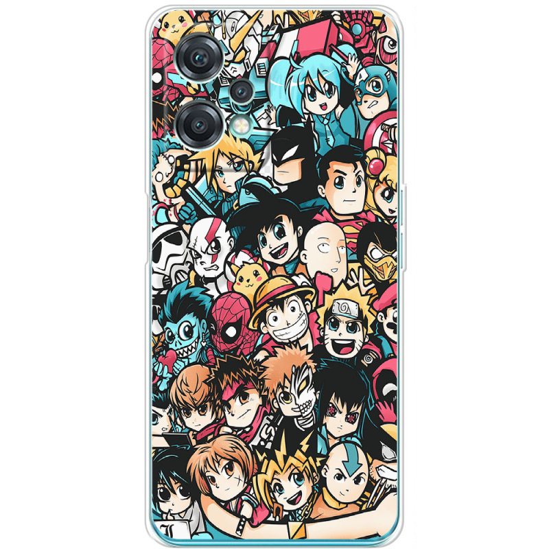 Чехол BoxFace OnePlus Nord CE 2 Lite 5G Anime Stickers