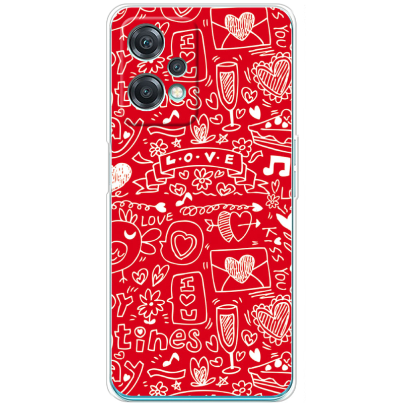 Чехол BoxFace OnePlus Nord CE 2 Lite 5G Happy Valentines