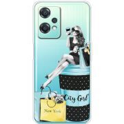 Прозрачный чехол BoxFace OnePlus Nord CE 2 Lite 5G City Girl
