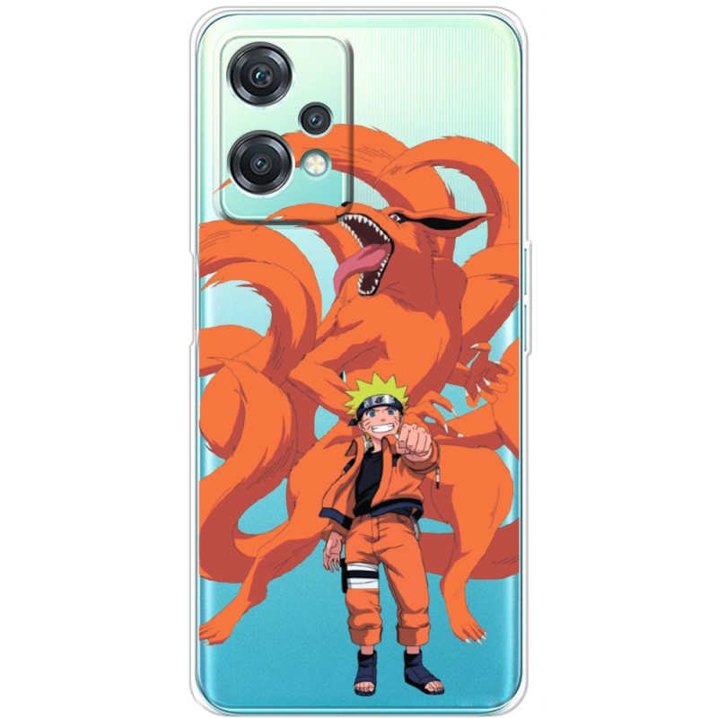 Прозрачный чехол BoxFace OnePlus Nord CE 2 Lite 5G Naruto and Kurama