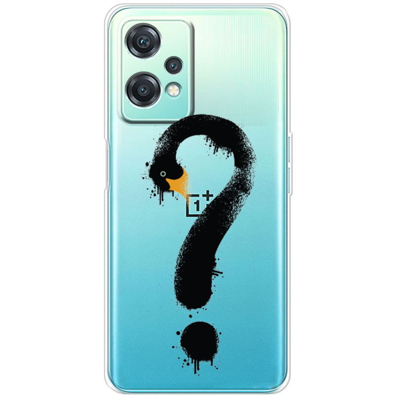 Прозрачный чехол BoxFace OnePlus Nord CE 2 Lite 5G Swan question