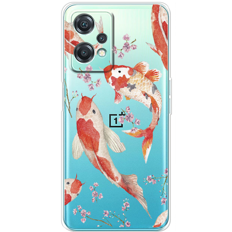 Прозрачный чехол BoxFace OnePlus Nord CE 2 Lite 5G Japanese Koi Fish