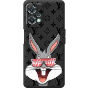 Черный чехол BoxFace OnePlus Nord CE 2 Lite 5G looney bunny