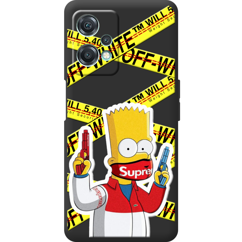 Черный чехол BoxFace OnePlus Nord CE 2 Lite 5G White Bart