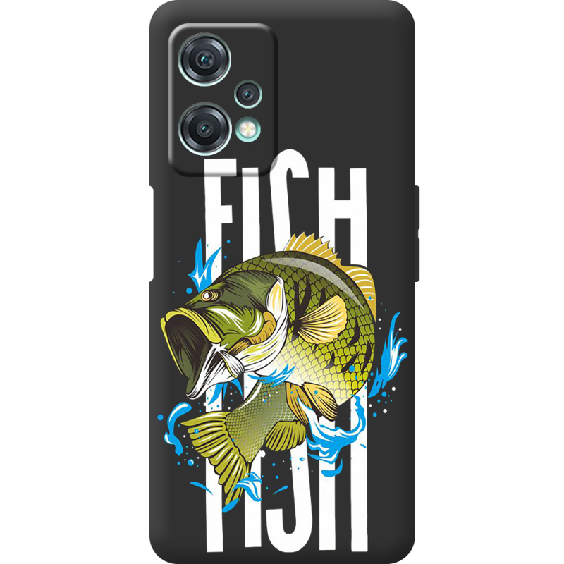 Черный чехол BoxFace OnePlus Nord CE 2 Lite 5G Fish