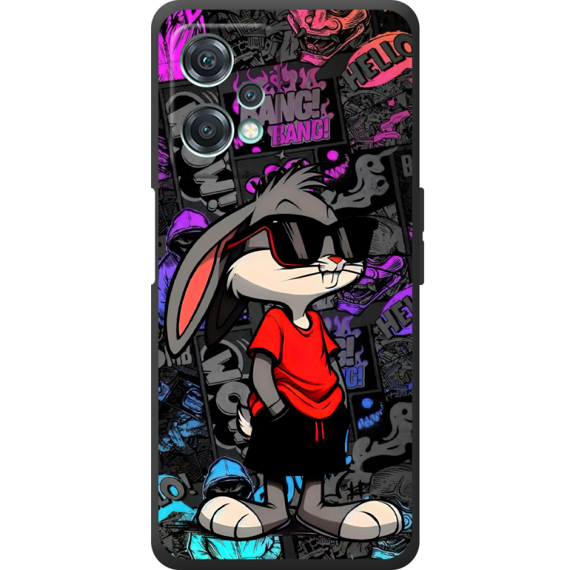 Черный чехол BoxFace OnePlus Nord CE 2 Lite 5G Малий вухань