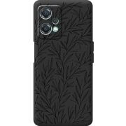 Черный чехол BoxFace OnePlus Nord CE 2 Lite 5G Leaves
