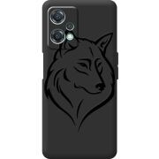 Черный чехол BoxFace OnePlus Nord CE 2 Lite 5G Wolf