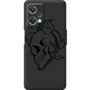 Черный чехол BoxFace OnePlus Nord CE 2 Lite 5G Skull and Roses