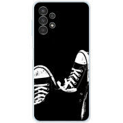 Чехол BoxFace Samsung Galaxy A13 4G (A135) Black Sneakers