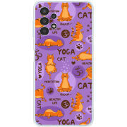 Чехол BoxFace Samsung Galaxy A13 4G (A135) Yoga Cat