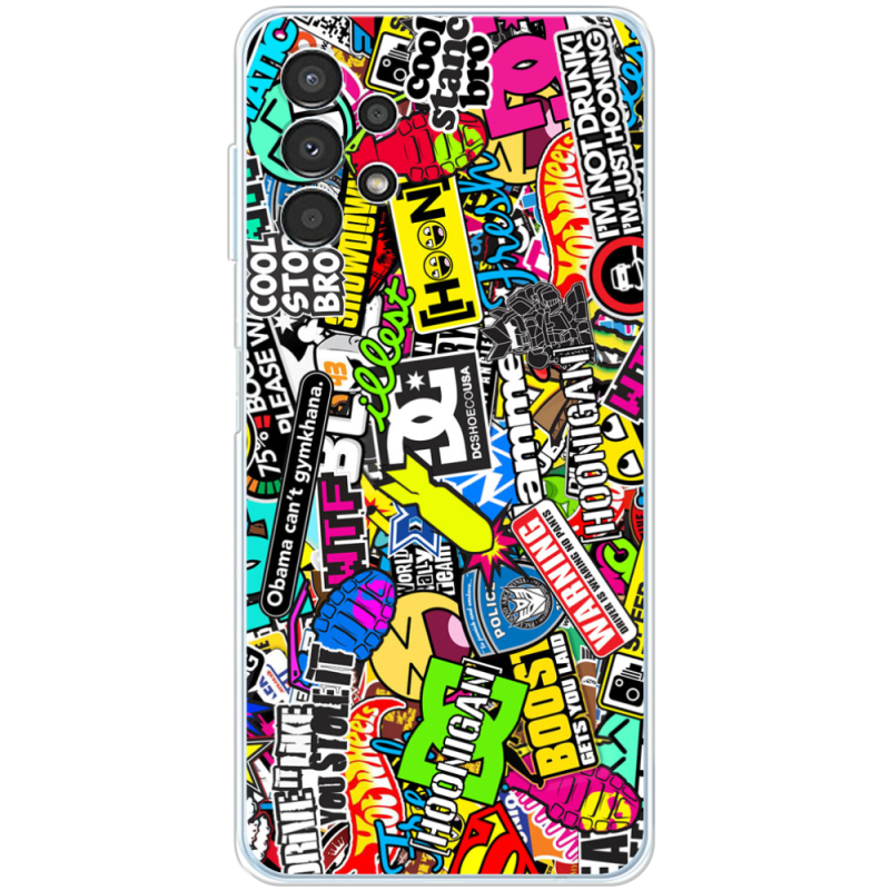 Чехол BoxFace Samsung Galaxy A13 4G (A135) Multicolored Inscriptions