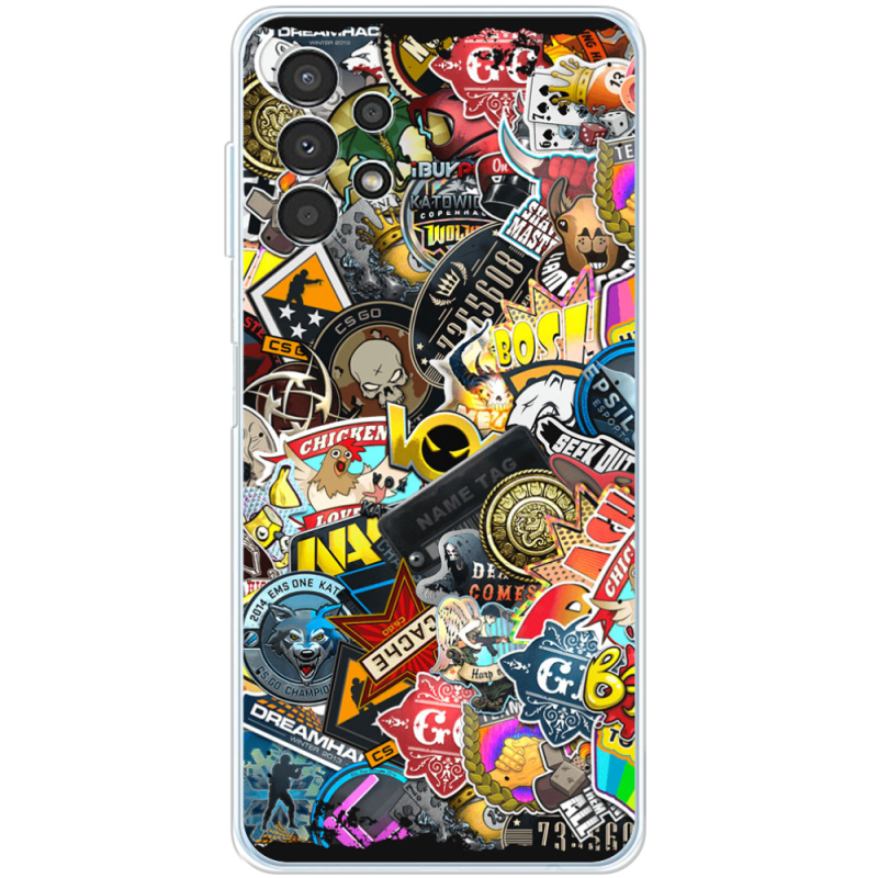 Чехол BoxFace Samsung Galaxy A13 4G (A135) CS:Go Stickerbombing