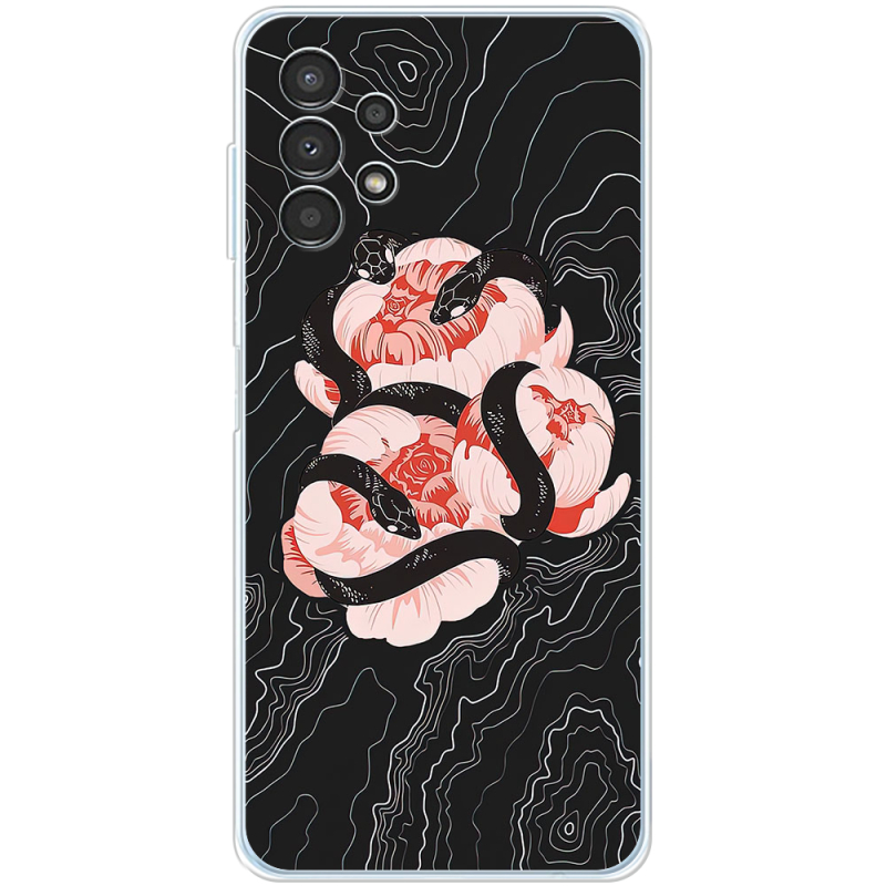 Чехол BoxFace Samsung Galaxy A13 4G (A135) Snake Rose