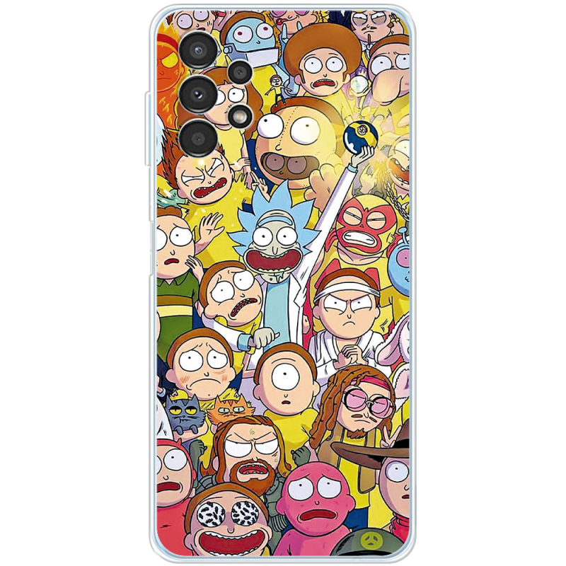 Чехол BoxFace Samsung Galaxy A13 4G (A135) Rick and Morty