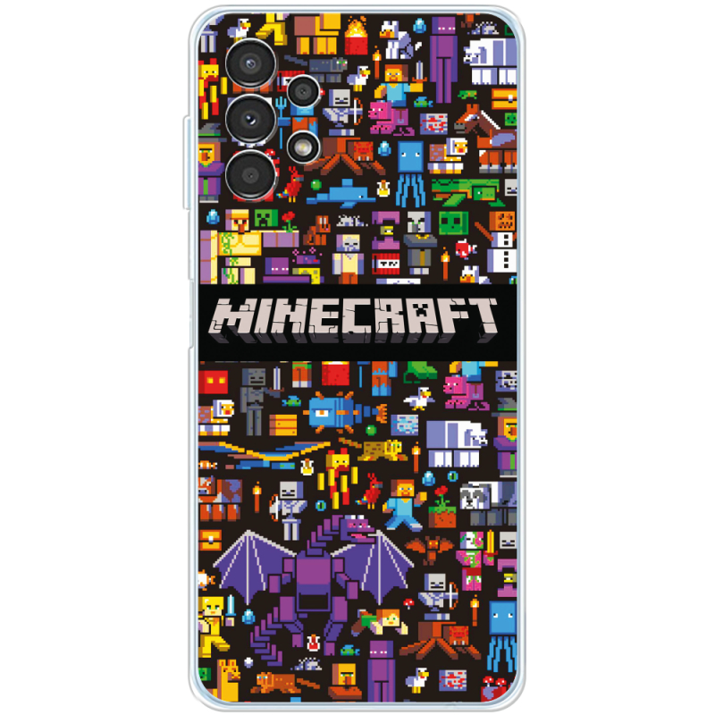 Чехол BoxFace Samsung Galaxy A13 4G (A135) Minecraft Mobbery