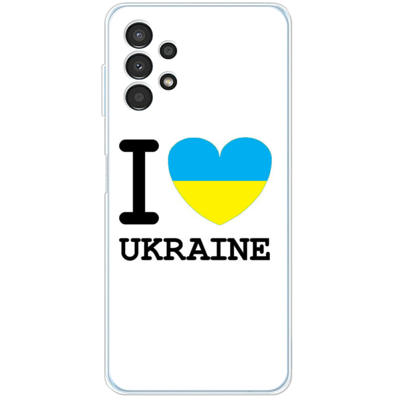 Чехол BoxFace Samsung Galaxy A13 4G (A135) I love Ukraine