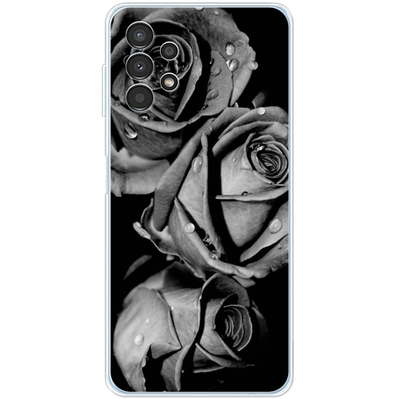 Чехол BoxFace Samsung Galaxy A13 4G (A135) Black and White Roses