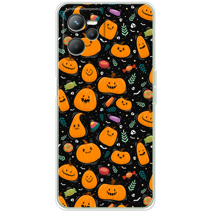 Чехол BoxFace Realme C35 Cute Halloween