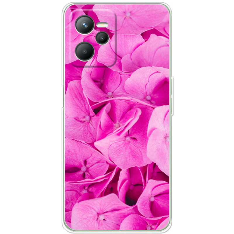 Чехол BoxFace Realme C35 Pink Flowers