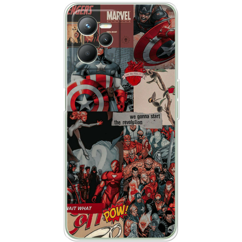 Чехол BoxFace Realme C35 Marvel Avengers
