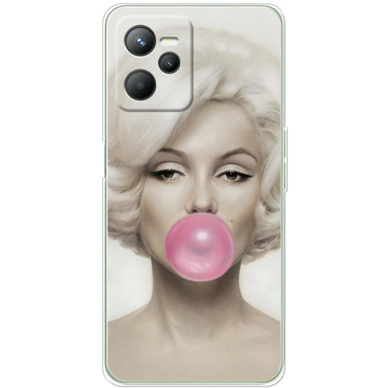 Чехол BoxFace Realme C35 Marilyn Monroe Bubble Gum