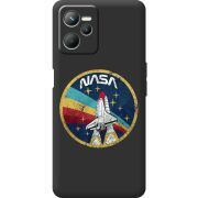 Черный чехол BoxFace Realme C35 NASA