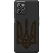 Черный чехол BoxFace Realme C35 Ukrainian Trident