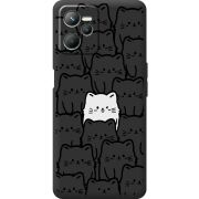 Черный чехол BoxFace Realme C35 