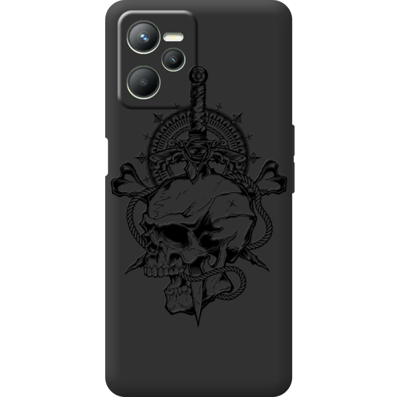 Черный чехол BoxFace Realme C35 
