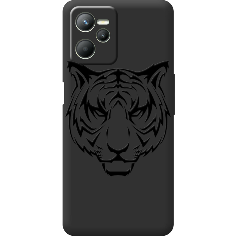 Черный чехол BoxFace Realme C35 Tiger