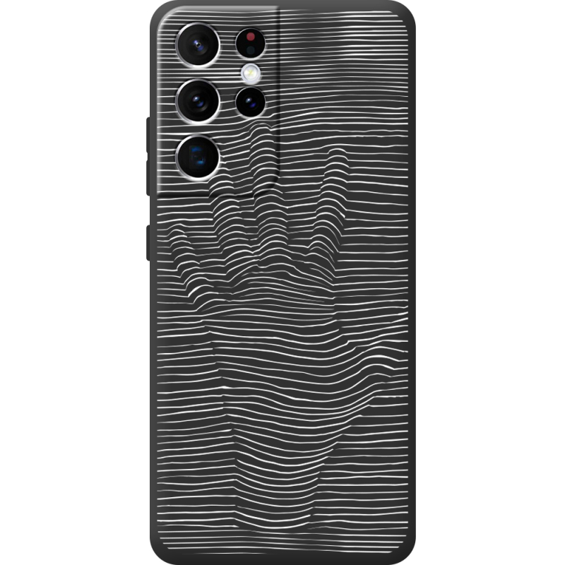 Черный чехол BoxFace Samsung G998 Galaxy S21 Ultra Optical Hand