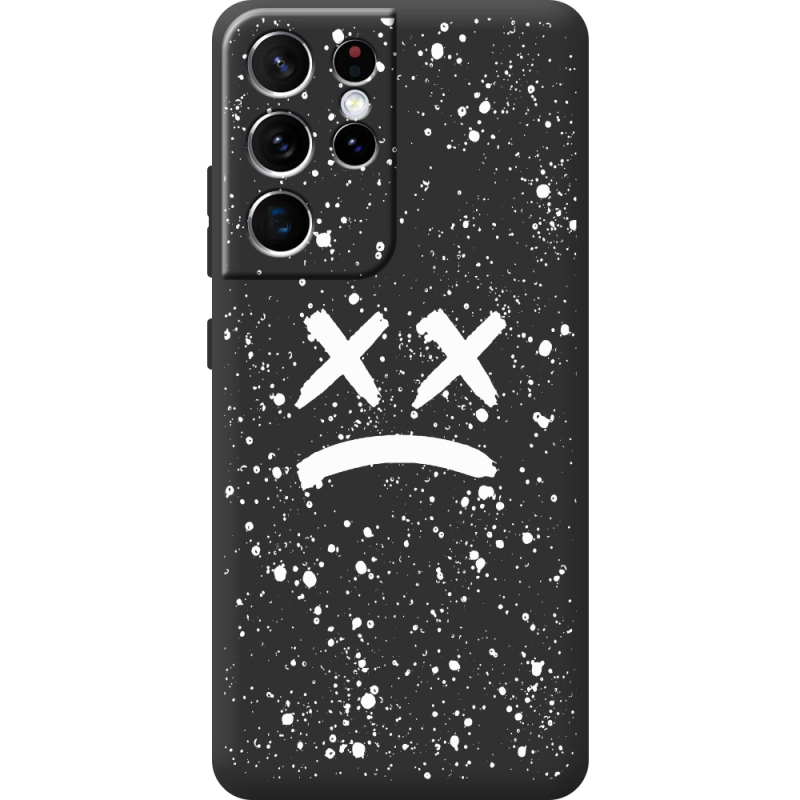 Черный чехол BoxFace Samsung G998 Galaxy S21 Ultra Sad Way