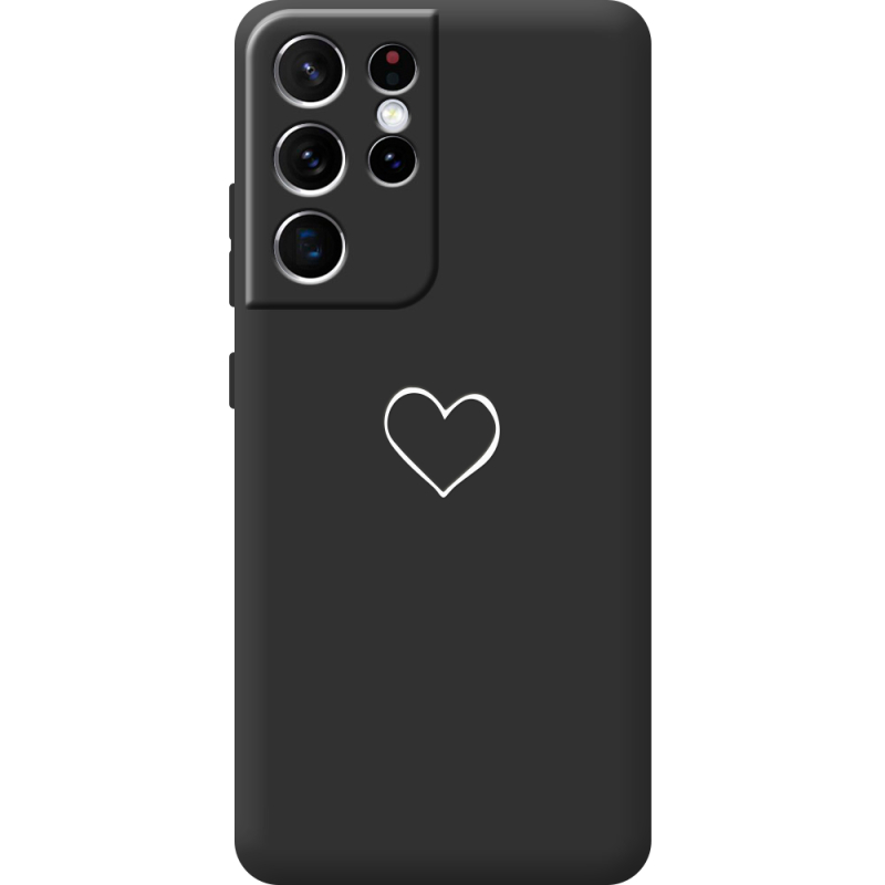 Черный чехол BoxFace Samsung G998 Galaxy S21 Ultra My Heart