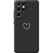 Черный чехол BoxFace Samsung G998 Galaxy S21 Ultra My Heart