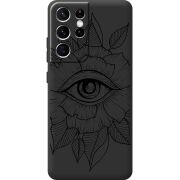 Черный чехол BoxFace Samsung G998 Galaxy S21 Ultra Eye