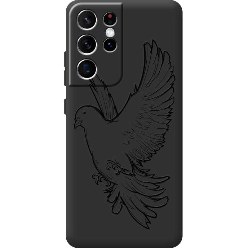 Черный чехол BoxFace Samsung G998 Galaxy S21 Ultra Dove