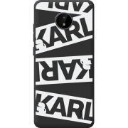 Черный чехол BoxFace Nokia C20 White Karl