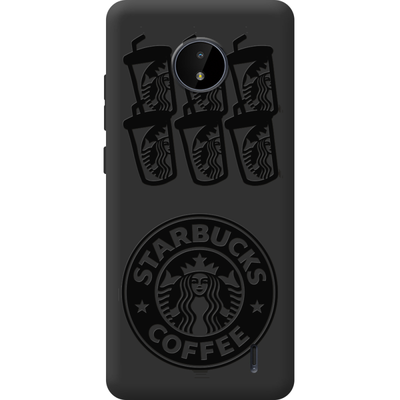 Черный чехол BoxFace Nokia C20 Black Coffee