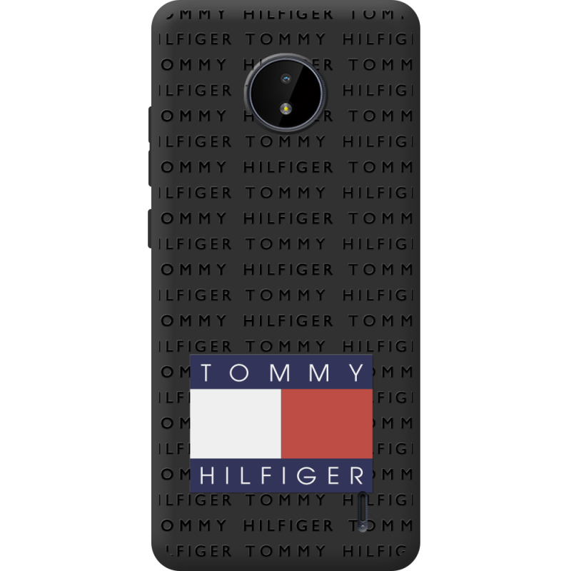 Черный чехол BoxFace Nokia C20 Tommy Print