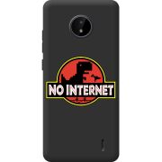 Черный чехол BoxFace Nokia C20 No Internet