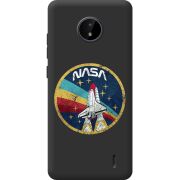 Черный чехол BoxFace Nokia C20 NASA