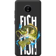 Черный чехол BoxFace Nokia C20 Fish