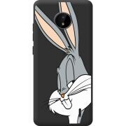 Черный чехол BoxFace Nokia C20 Lucky Rabbit