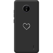 Черный чехол BoxFace Nokia C20 My Heart