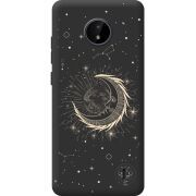 Черный чехол BoxFace Nokia C20 Moon