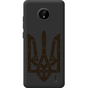 Черный чехол BoxFace Nokia C20 Ukrainian Trident