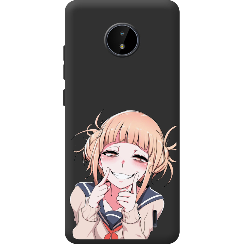 Черный чехол BoxFace Nokia C20 Himiko Toga Smile